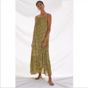 Anthropologie Maxi Backless Sundress